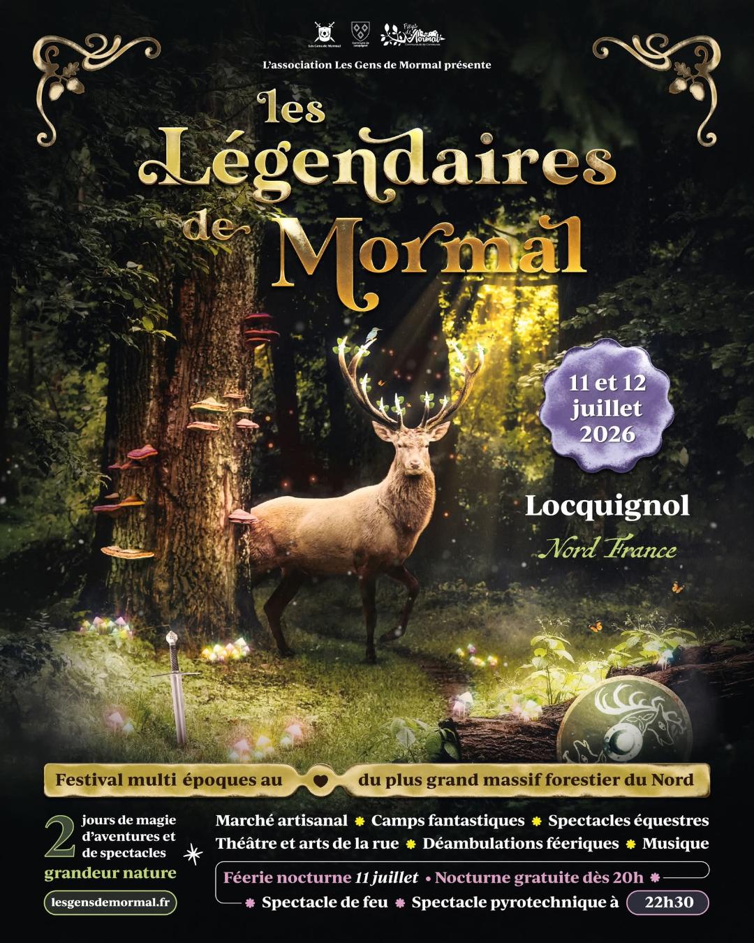 Les L&eacute;gendaires de Mormal 11/12 juillet 2026 Locquignol