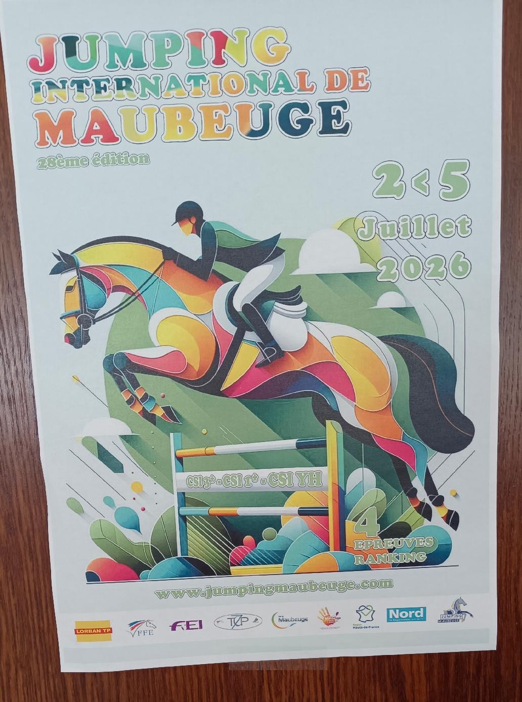 Maubeuge Jumping du 02 au 05 juillet 2026